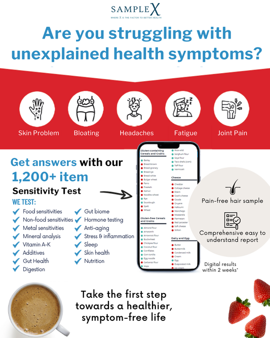 Ultimate Sensitivity & Wellness Test - Struggling with bloating, fatigue, or skin issues